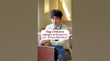 Top 3 Private Engineering colleges of Bhopal for Computer Science and Engineering | BTech Bhopal |