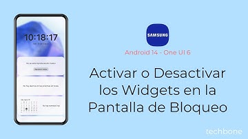 Activar o Desactivar los Widgets en la Pantalla de Bloqueo - Samsung [Android 14 - One UI 6]