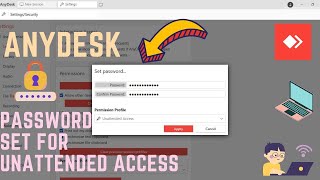 Set password on AnyDesk for Unattended Access | AnyDesk Tutorial | screenshot 2