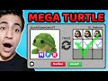 MEGA NEON TURTLE TRADE YAPTIM 😱 Owl Pet Verdi ( Roblox Adopt Me )