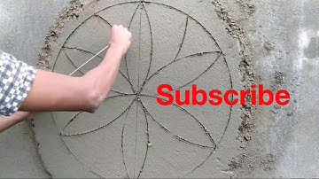 Sáng tạo làm hoa trần bằng xi măng cát - Nghệ thuật xi măng @artvn93