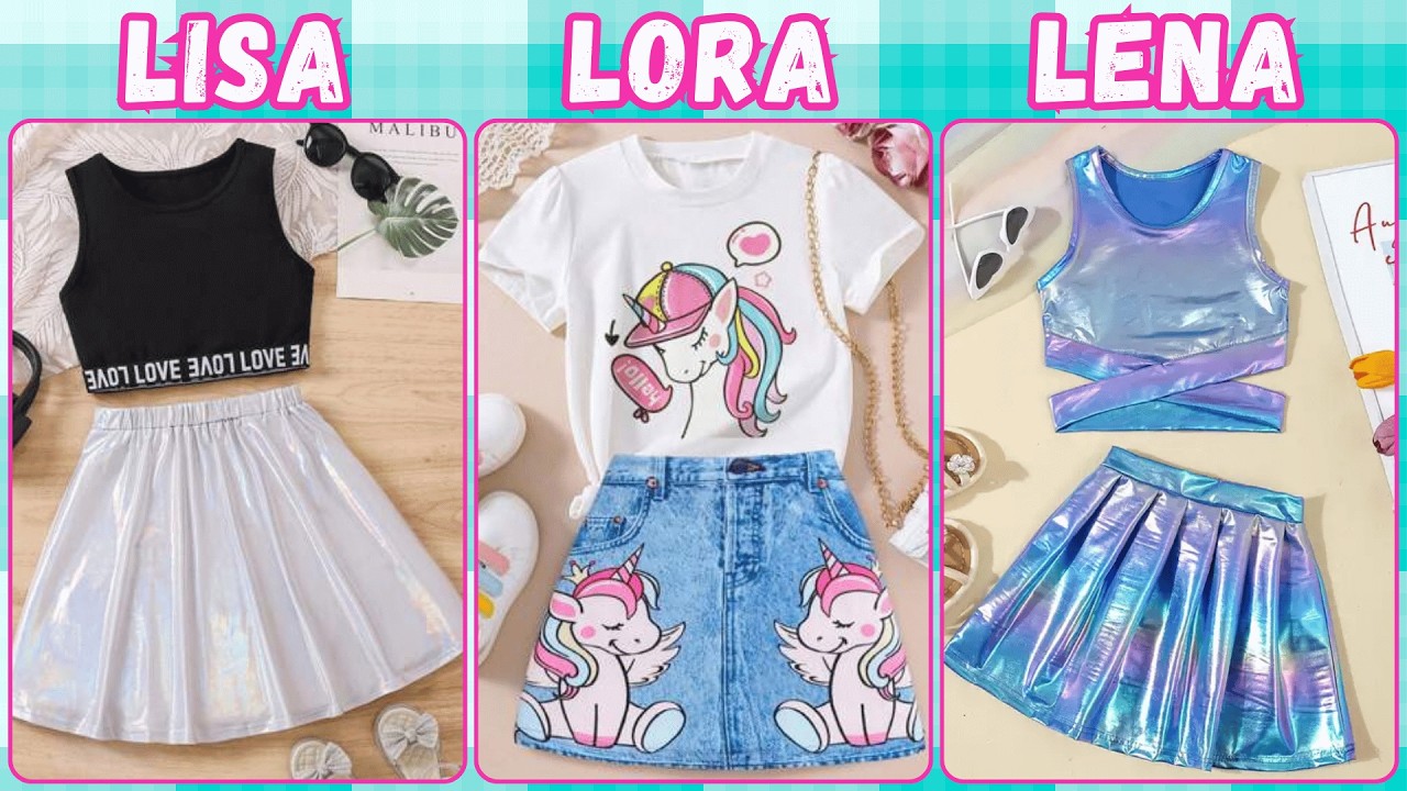 Лиза, Лора или Лена? 💖 Выбирайте свою эстетику! | Весёлый челлендж стиля 💅✨ 