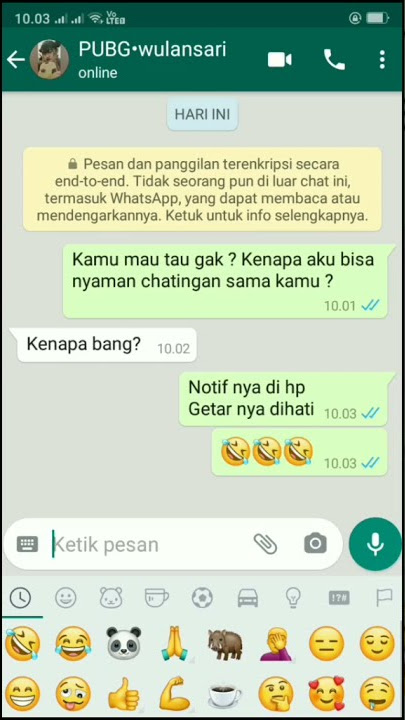 Gombalin anak PUBG bikin dia meninggoyΠ😂