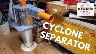 CYCLONE SEPARATOR AND FUNNEL | DIY Dust Collection System Part 2