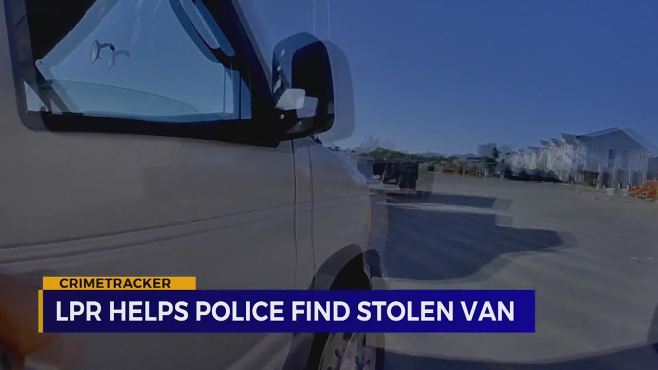 LPR helps police find stolen van - YouTube