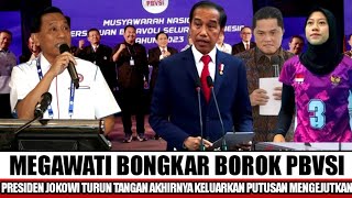 TAK ADA KATA AMPUN!!JOKOWI SAMPAI MURKA DENGAN PENJELASAN TAK MASUK AKAL KETUM PBVSI...