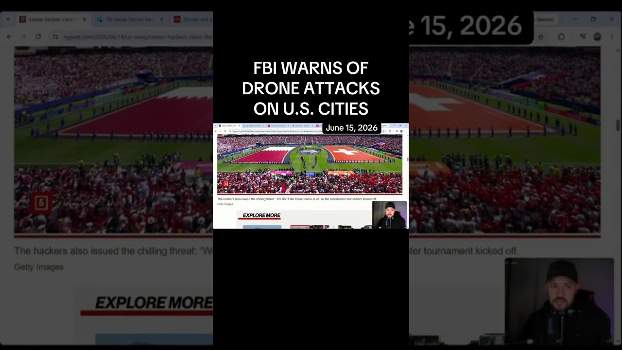 Kash Patel warns weaponized drones could hit US cities during World Cup #security