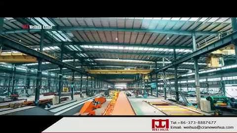 Full View of Crane Manufacturing in Weihua Group