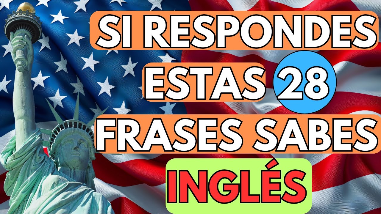 Si DOMINAS estas frases SABES INGLÉS/ Aprende Inglés rápido📚🚀