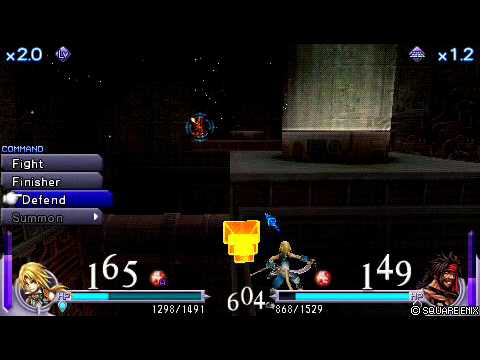 Zidane VS Jecht, Command Battle - Dissidia