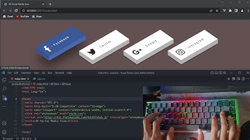 Asmr Programming  - 3D Social media - No Talking