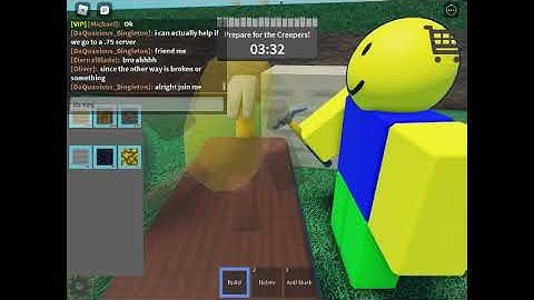 How to Get under a block Creeper Chaos [Beta]