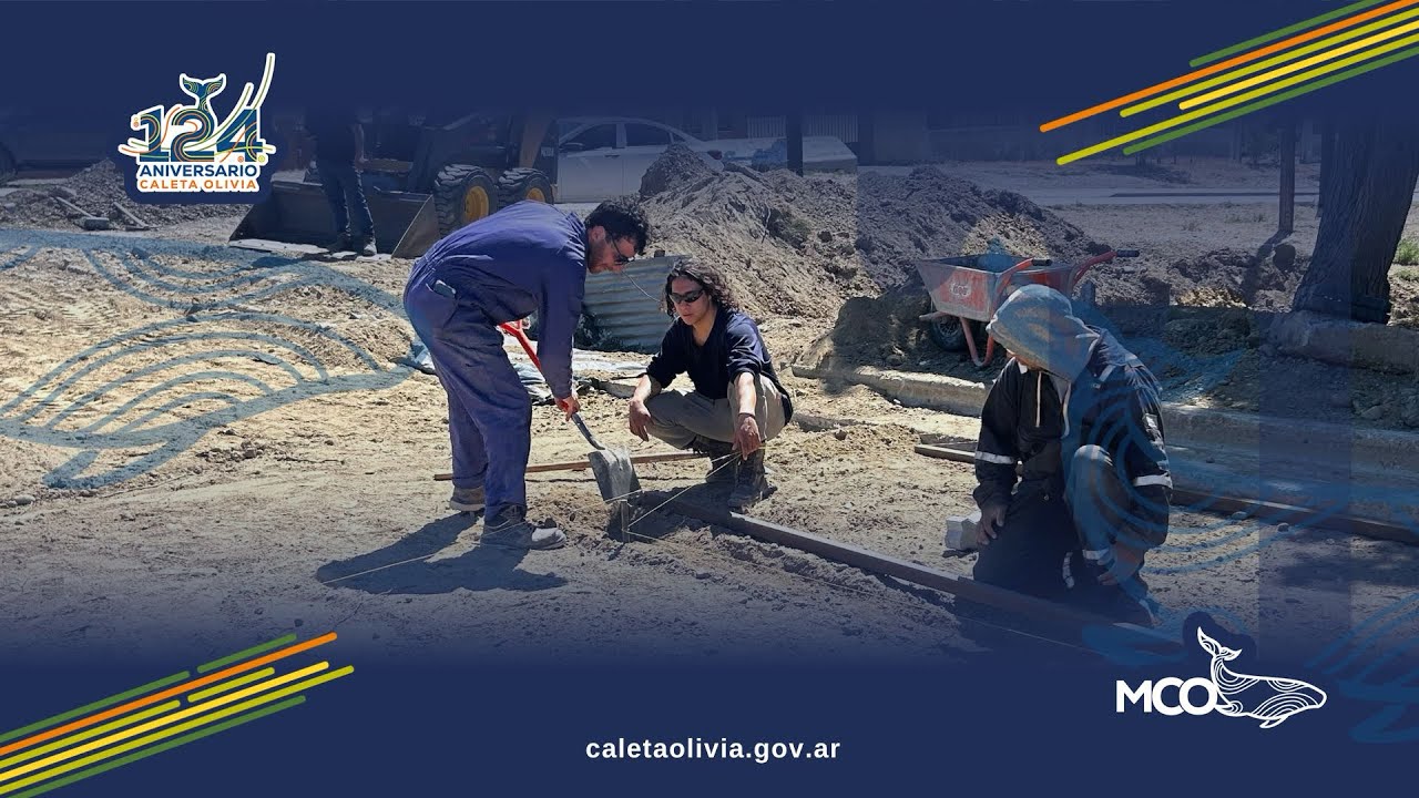 Avanzan las obras de adoquinado en distintos puntos de la ciudad - YouTube