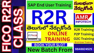 తెలుగు లో SAP R2R - P2P in Telegu -sap End-user Training in Telugu (R2R,P2P,O2C)