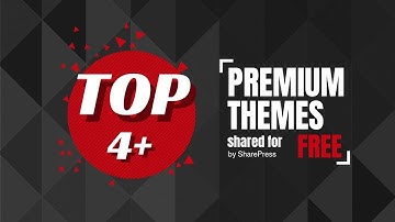 Top 4 Best FREE WordPress Themes download