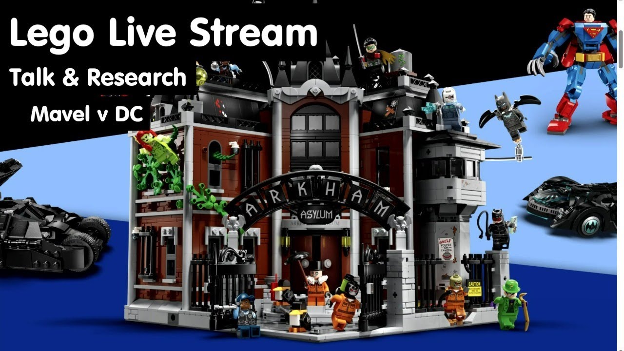 Lego Batman Sets And Minifigures | Deep Dive In To DC | Lego Live Stream Talk & Research