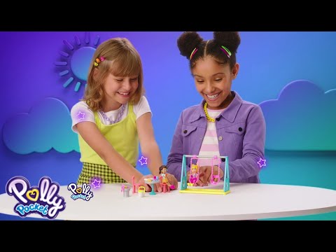 POLLY POCKET PARQUE DE DIVERSÕES DOS CACHORRINHOS GWD80 MATTEL