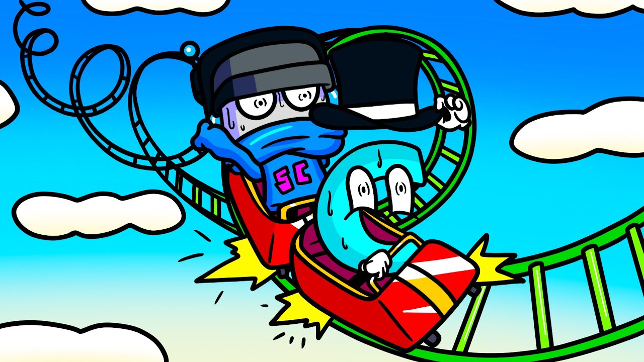 We Go Insane on an Infinite Roller Coaster in Runner Coaster!