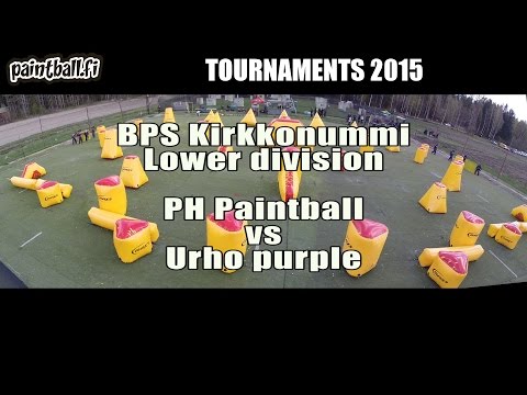 PH Paintball vs Urho purple: BPS Kirkkonummi 2015