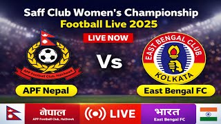 APF FC VS East Bengal FC Live | SAFF Club Women's Championship 2025 Live |  East Bengal FC Vs APF FC screenshot 5