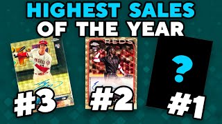 Every Player’s Highest Baseball Card Sale This Year