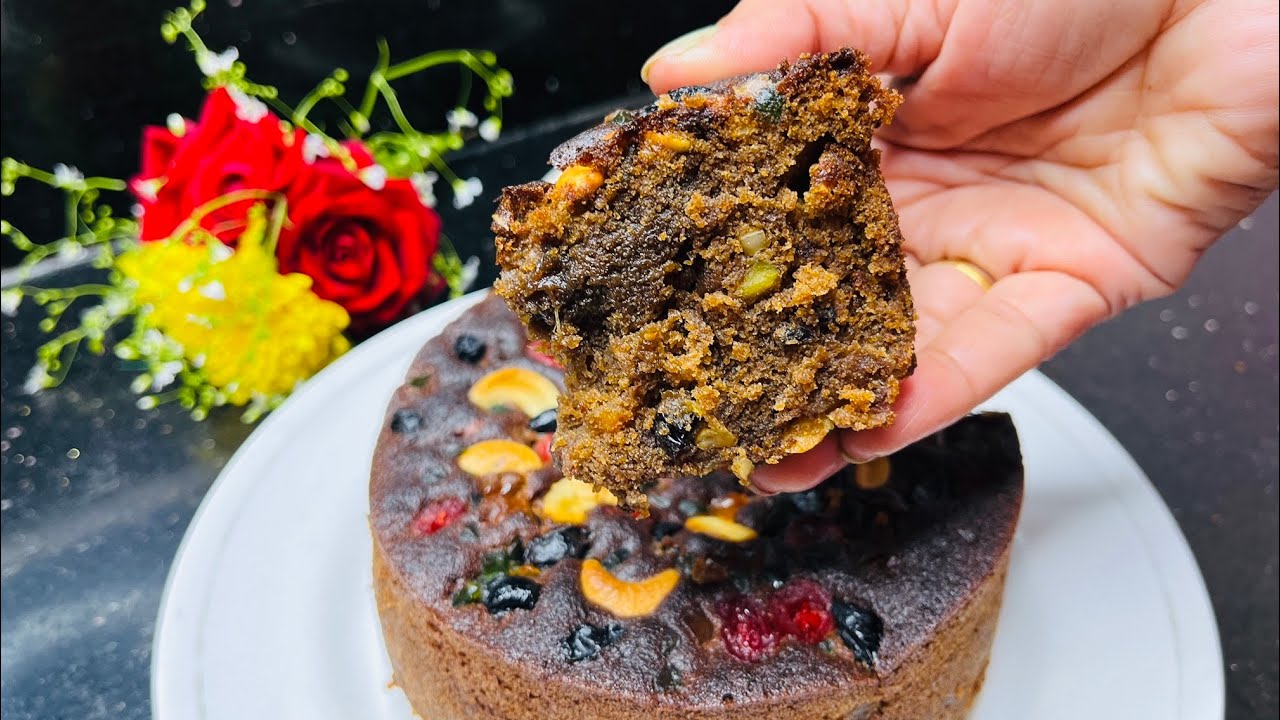 Christmas Fruit cake Fruit cake recipe without alcohol Fruit cake