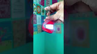 Helmet Keychain with LED Light 🔥 Opens & Lights Up!