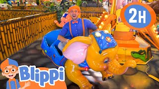 Blippi Explores Jungle Animals | Animals for Kids | Animal Cartoons | Learn about Animals screenshot 5