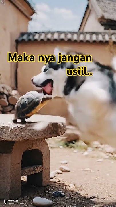 Liat Reaksi anjing yang usil#lucu  #motivasi #katahatimotivasi #quotes #catatanmotivasi#puisi