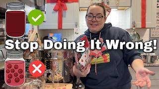 How To Make & Can Cranberry Juice The Right Way | Safe & Tested Recipe