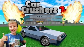 ЯДЕРНЫЙ ВЗРЫВ УНИЧТОЖИЛ ВСЕ МАШИНЫ в Roblox Car Crushers 2!