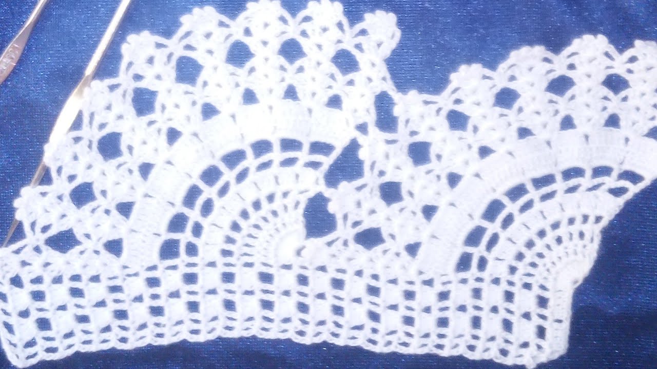 تلايق المروحة بالكروشي 2020للعرائس تحفة خطوة بخطوة