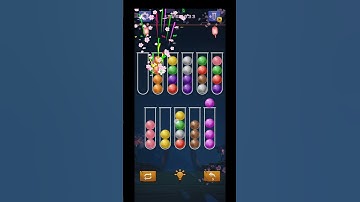 Color Ball Sort Puzzle Level 233 Solution #shorts