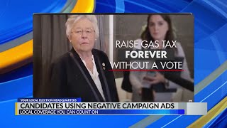 Candidates use negative campaign ads