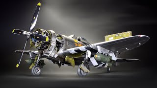 P47 Thunderbolt Advanced MiniArt 1/48  Aircraft Model