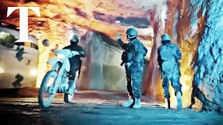 Hezbollah tunnels exposed after Israeli raid