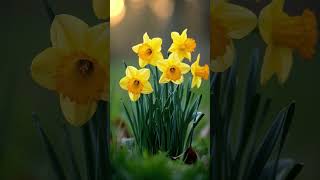 🕯️ The Golden Trumpet’s Whisper#GoldenBell #AncientLore #SpringHerald #ElderPhysic #SpiritOfSpring