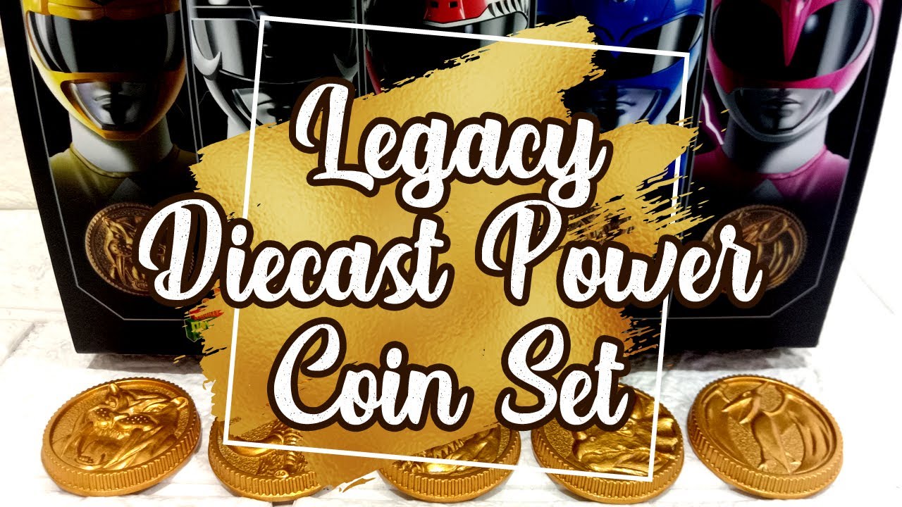 [ REVIEW ] Mighty Morphin Power Rangers Merchandise Legacy Diecast Power Coin Set Collection Bandai