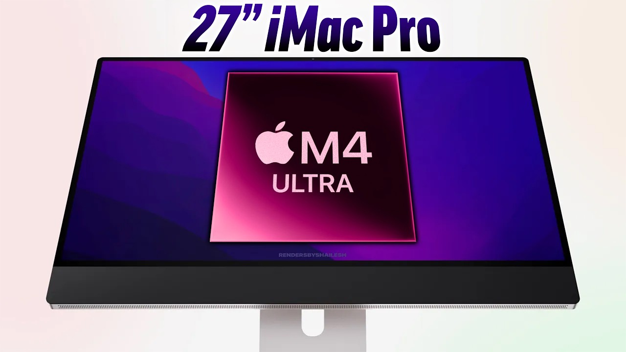 M4 Series iMac Pro Leaks - Everything you NEED to Know! - YouTube