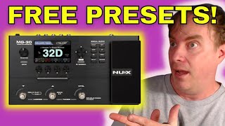 Best Multi Effects Pedal 2021 | NuX MG-30 FREE PRESETS