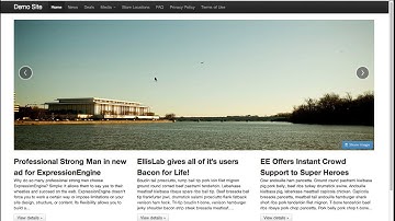 Demo of ExpressionEngine 2.9