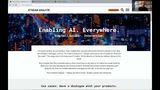Celebrity tinyML Auto ML Deep Dive Tutorial with Stream Analyze - Bringing streaming analytics to edge devices Net Worth