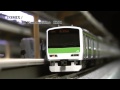 Nゲージ　TOMIX　E231系　山手線東京駅到着 の動画、YouTube動画。