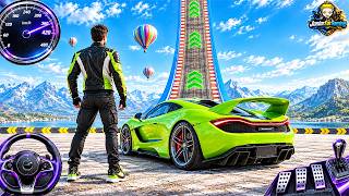 Superhero Car Stunt Mega Ramp - Extreme Car Driving Simulator (iOS, Android Gameplay) screenshot 1