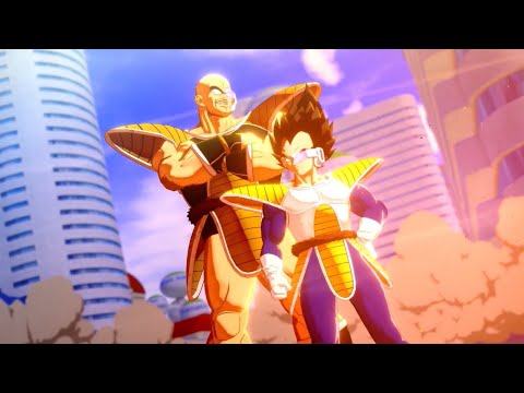 The Saiyans Epic Arrival, The Z Fighters Meet Vegeta And Nappa