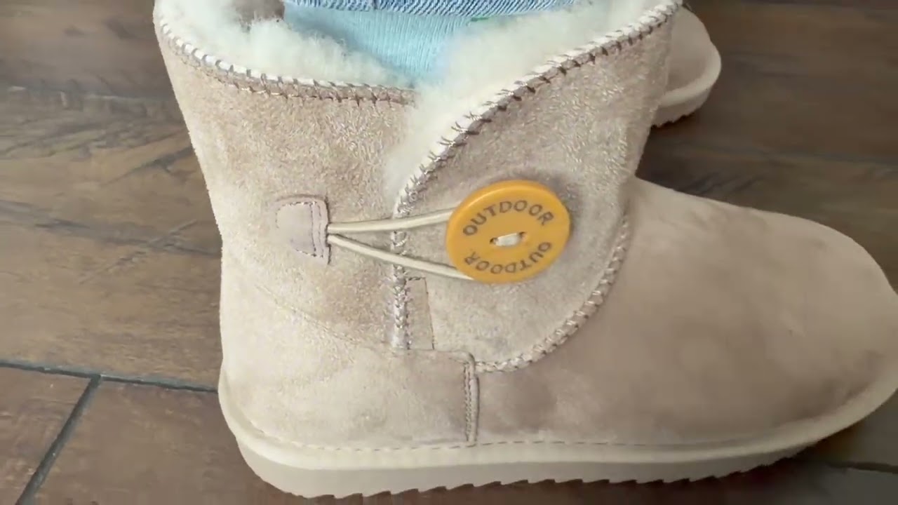 Balabala Snow Boots - Warm, comfortable snow boots and stylish too! 