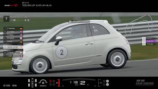 PS4 GT-SPORT　アマチュア「指定ハッチバック車限定第1戦」フィアット500 '08使用 screenshot 5