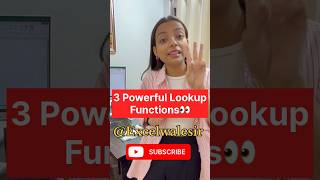 3 Powerful Lookup Functions in One Formula 😱 | Excel Made Easy 💻 #excelwalesir #computertips