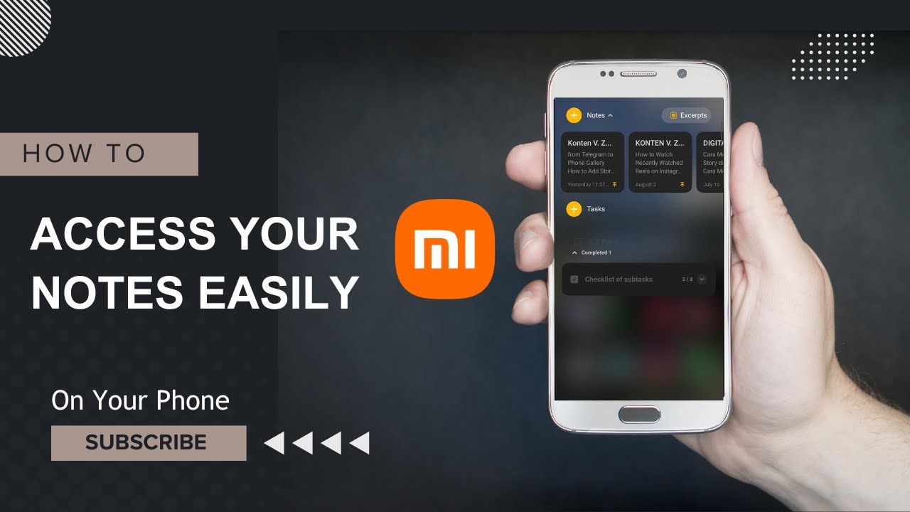 How to Enable Quick Notes on Xiaomi Phone - YouTube
