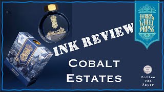 NOVO Cobalt Estates Ferris Wheel Press Um azul rico e sofisticado com um toque d